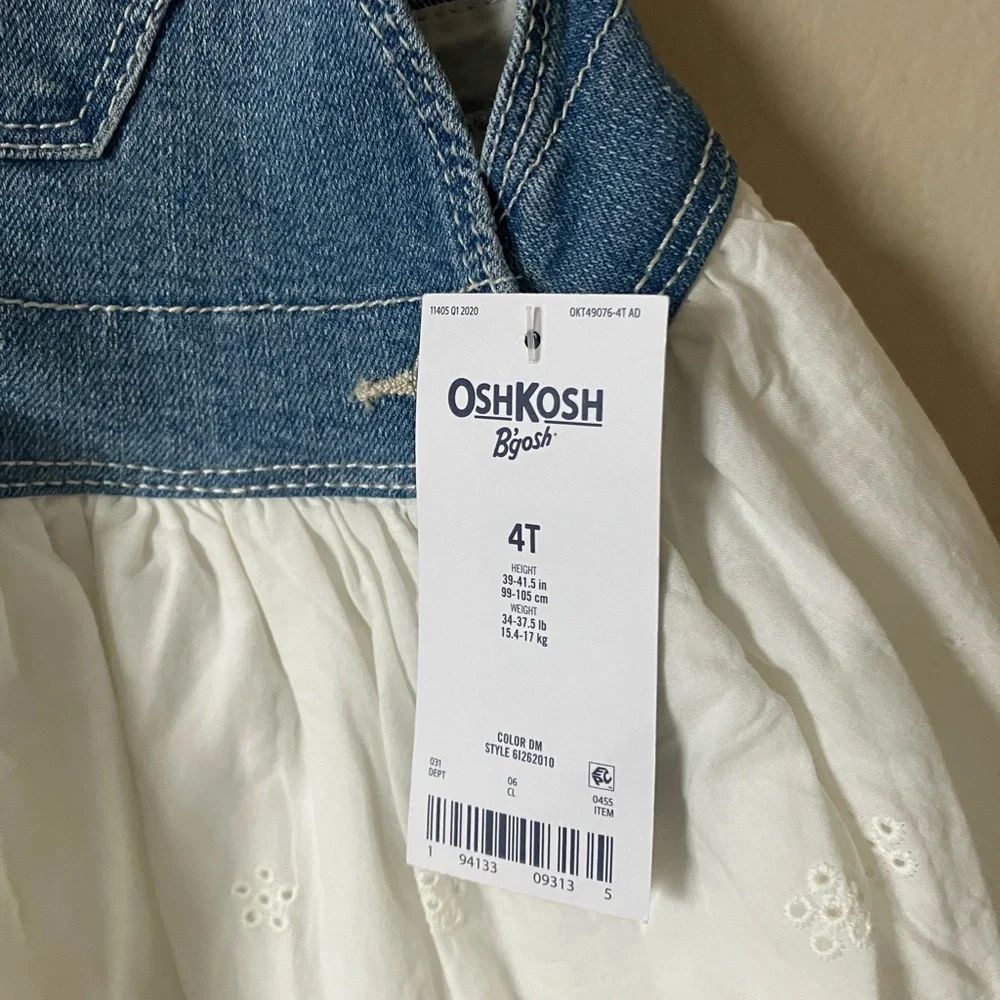OshKosh Bgosh size 4t